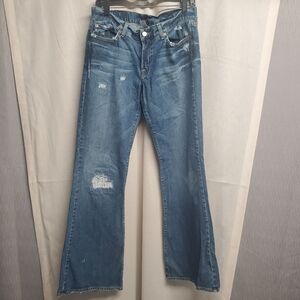 Lucky Brand Blue Flare Jeans